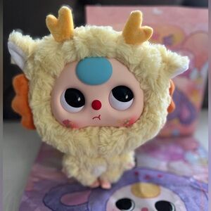 Baby Three Big Head Zipper Bag